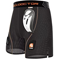 Shock Doctor Corto de Hockey Suelto con Copa BioFlex incluida- tamaños para Adultos y jóvenes